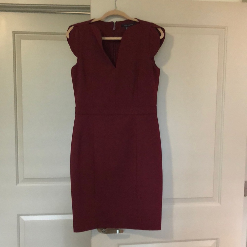 Burgundy Dress size 10